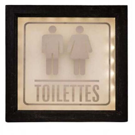Panneau Signalétique WC Lumineux