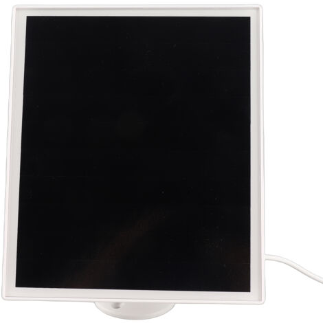 Panneau Solaire 10W 5V en Mono-Cristal avec Rotation 360° et Inclinaison 90° IP65 Étanche 23%-24% Efficacité pour Caméras de Surveillance à Faible Consommation Extérieures