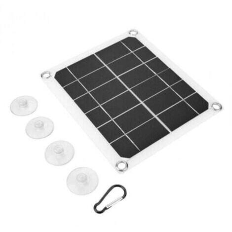 Panneau solaire 10W, chargeur de batterie Portable double USB 5V 2A, panneau solaire, chargeur de voiture pour téléphone Portable, Camping en plein air