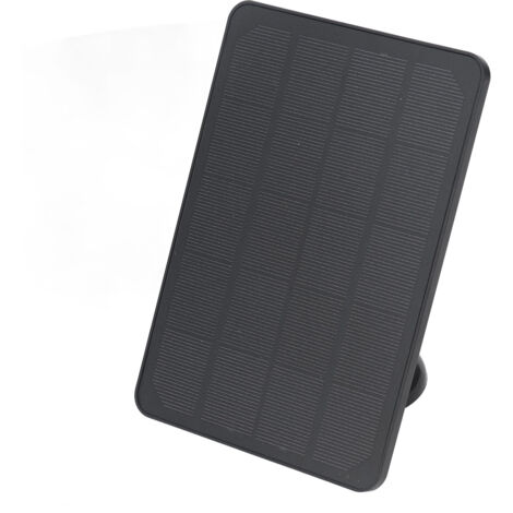 Panneau Solaire 10W Portable pour Alimentation Extérieure, Éclairage et Caméras de Sécurité avec Sortie USB/DC