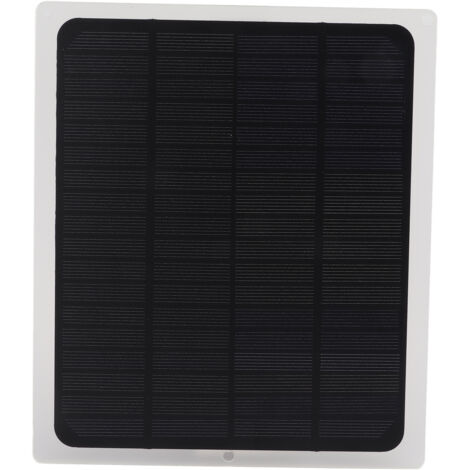 Panneau Solaire 12V 10W Portable pour Camping et Charge de Batterie de Voiture