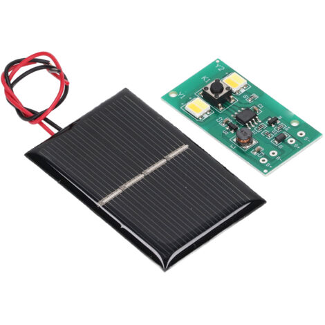 Panneau Solaire 1.2V Haute Performance pour Éclairage Extérieur Jardin