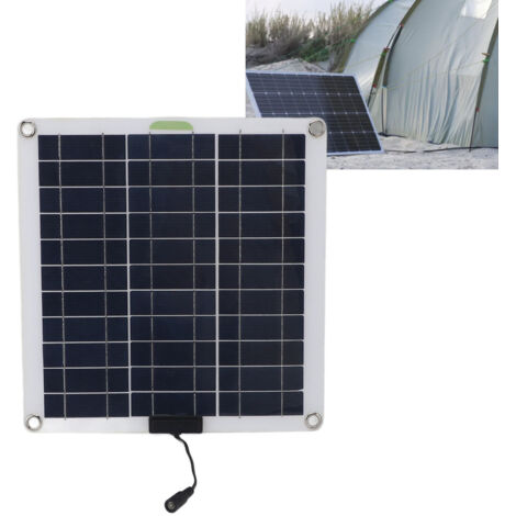 Panneau Solaire 200W avec Prise OBD et Câble DC Inclus