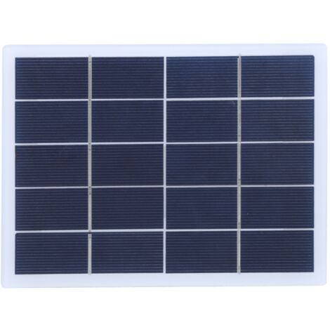 Panneau solaire 3W 5V en silicium polycristallin pour chargeur DIY et batterie