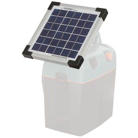 Panneau solaire 4W pour clôture électrique aide batterie 9V