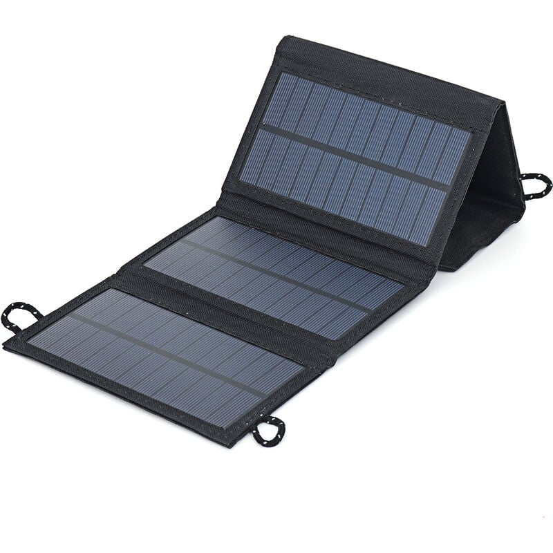 Panneau solaire 50W 5V portable pliable étanche 155 x 100 x 20 mm lbtn