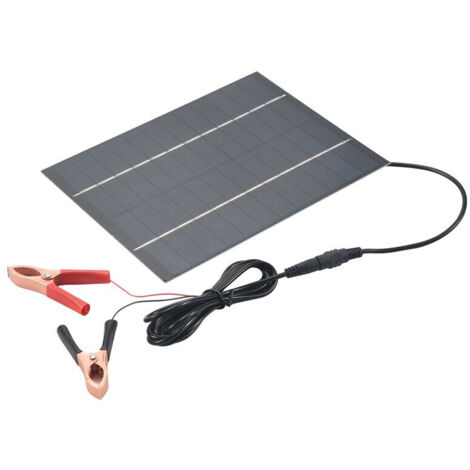 Panneau solaire 5.5W 12V étanche polycristallin chargeur batterie extérieur bateau