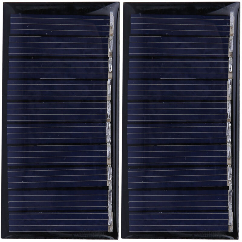 Panneau Solaire 5V 50mA Mini Chargeur de Batterie Polycristallin pour Extérieur