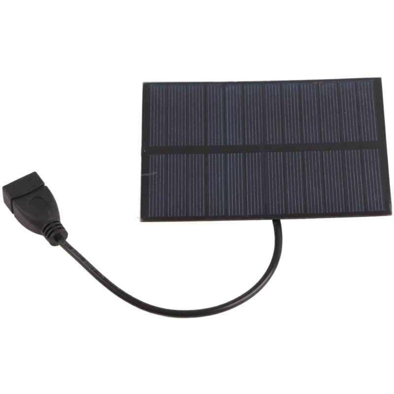 Panneau solaire 5W 5V, petite taille, léger, respectueux de l'environnement, panneau d'énergie solaire extérieur pour téléphones mobiles