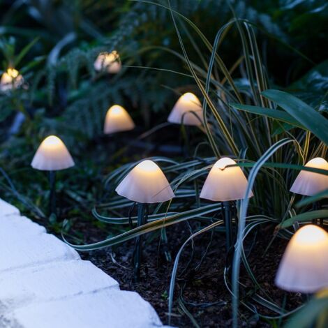 Panneau solaire de 3,5 mètres de long avec 10 LED en forme de champignon [Énergie]