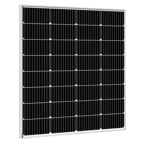 Panneau solaire en verre 18V 100W 5.48A rectangulaire monocristallin 680x760x25mm