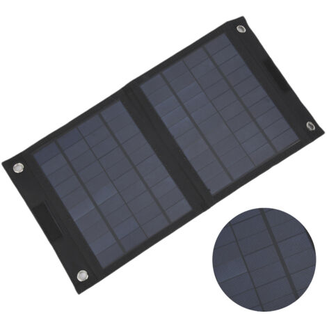 Panneau Solaire Flexible 20W USB Double Sortie IP65 pour Camping et Véhicules