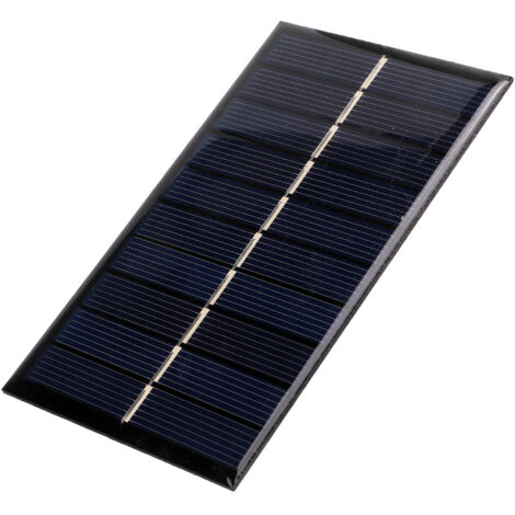 Panneau solaire miniature 1.2W 5V en polysilicium pour pompe à eau, éclairage public et projets DIY