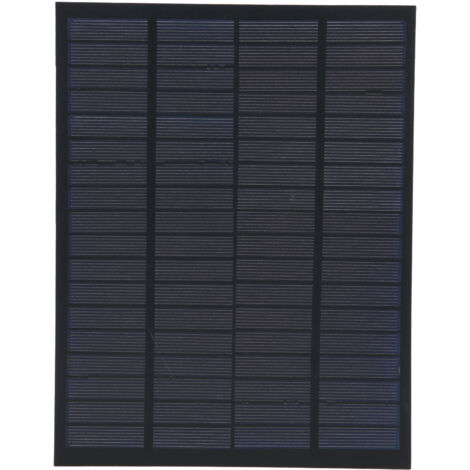 Panneau solaire miniature 18V 5W en polysilicium, module de batterie époxy pour chargeur et carte d'alimentation industrielle.