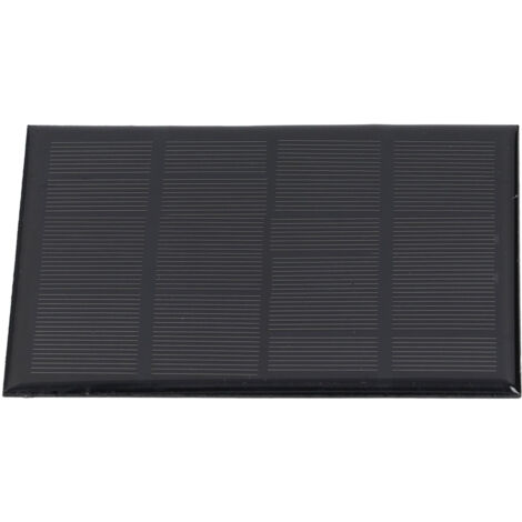 Panneau solaire monocristallin 1,92W haute efficacité pour chargeur de batterie 6V 320mA - Mini module époxy