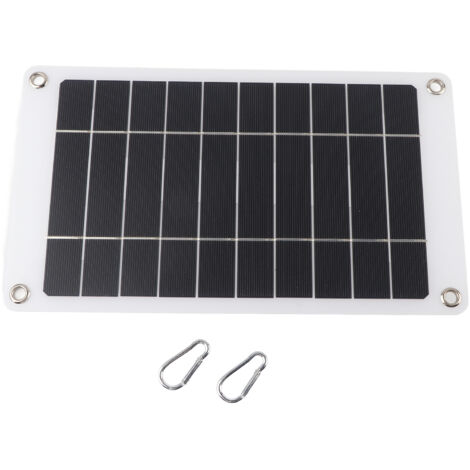 Panneau Solaire Monocristallin Compact Léger pour Camping et Randonnée