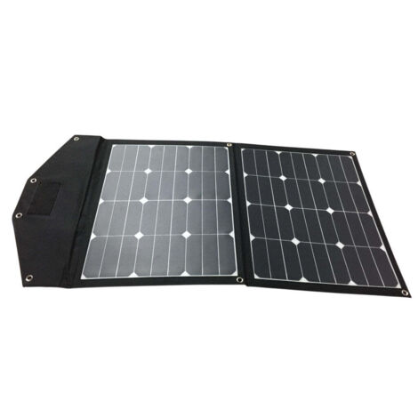 Panneau solaire Monocristallin Pliable - 2 x 40 Watt - 18V Cellules back-contact Sun Power