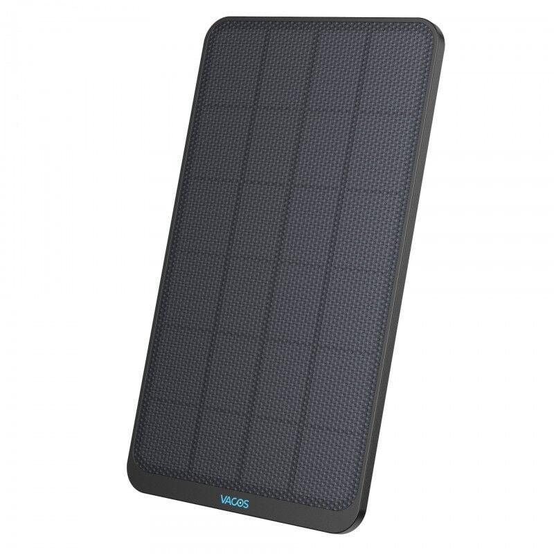 Lifebox - Panneau solaire noir vacos pour caméras extérieures