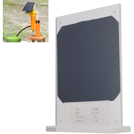 Panneau Solaire Photovoltaïque 125 Mono-Cristallin Sunpower pour Éducation et DIY - Accessoire Énergie Verte-AUTRES