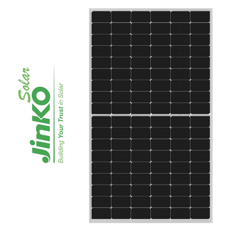 Panneau solaire photovoltaïque jinko 485 w tiger neo, cadre argenté, type n, TOPcon, 1 906 x 1 134 x 30 mm