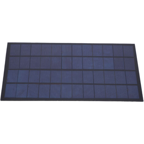 Panneau Solaire Polycristallin 12 V 7 W, Coupe-vent, Résistant à la Neige, Chargeur Solaire Portable pour Lampes de Pelouse, Jouets, Expériences D'énergie Solaire, Chargeurs de