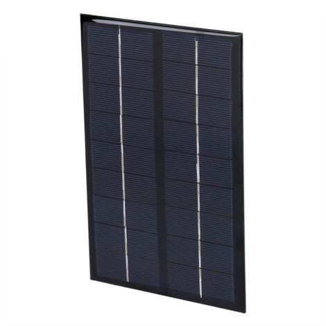 Panneau solaire polycristallin 3W 9V mini pour chargeur téléphone et lampe solaire DIY