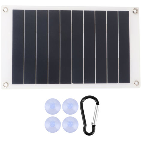 Panneau Solaire Portable 10W pour Randonnée Camping et Voyage