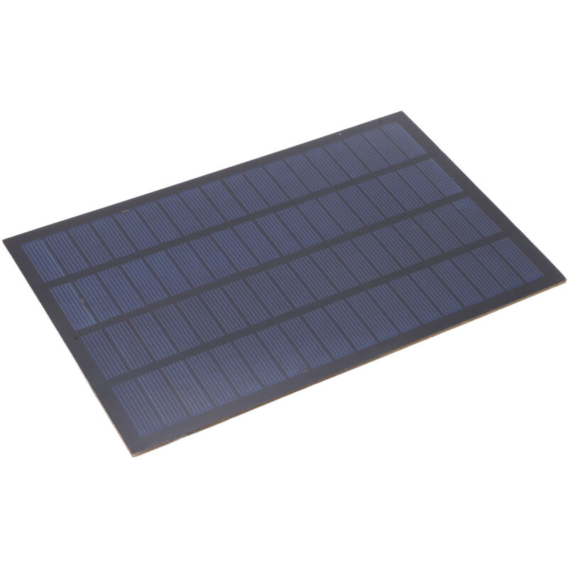 Panneau solaire portable 2.5W 18V en polysilicium pour appareils électriques basse consommation, dimensions 194x120mm.