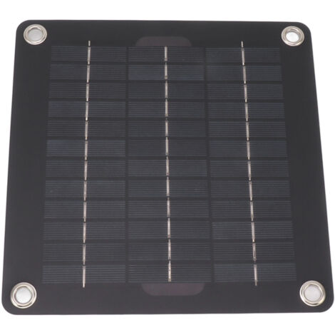 Panneau Solaire Portatif 10W 12V Silicium Monocristallin Chargeur de Batterie Solaire Mainteneur pour Tracteur de Moto de Voiture