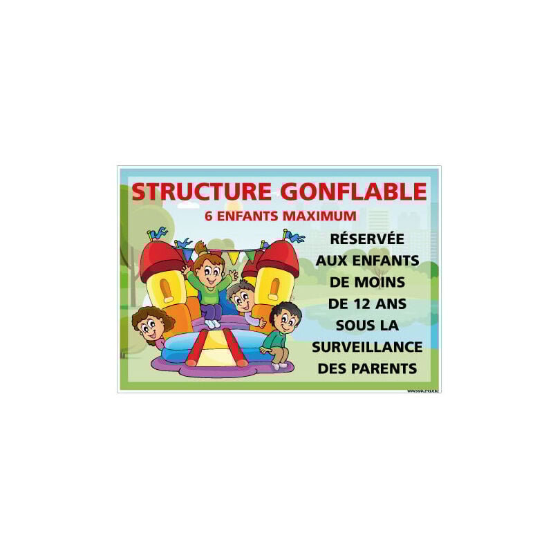 Panneau structure gonflable personnalisable (H0513-PERSO) - Aluminium 2 mm - 630 x 450 mm