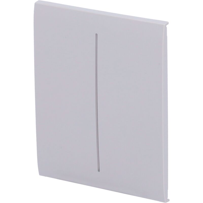 Ajax - Panneau tactile pour double interrupteur d'éclairage - Compatible avec AJ-LIGHTCORE-2G - Rétro-éclairage led - Panneau tactile central sans