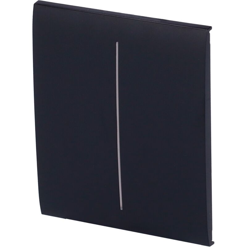 Ajax - Panneau tactile pour double interrupteur d'éclairage - Compatible avec AJ-LIGHTCORE-2G - Rétro-éclairage led - Panneau tactile central sans