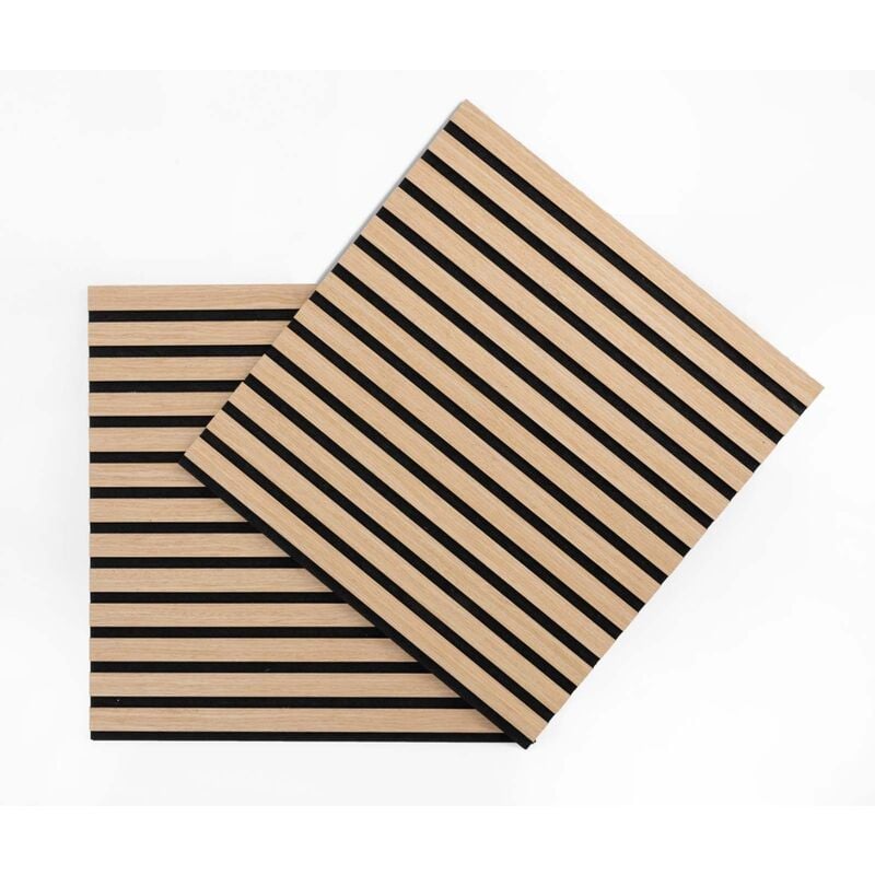 Panneau tasseau bois mural chêne natural Panneau mural décoratif pour mur tasseau bois idéal pour la chambre à coucher