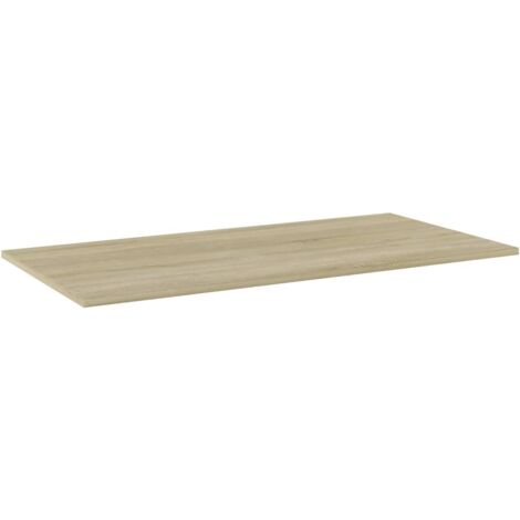 Panneaux bibliothèque 4 pcs  Armoire à livres Chêne sonoma 80x20x1,5 cm Aggloméré