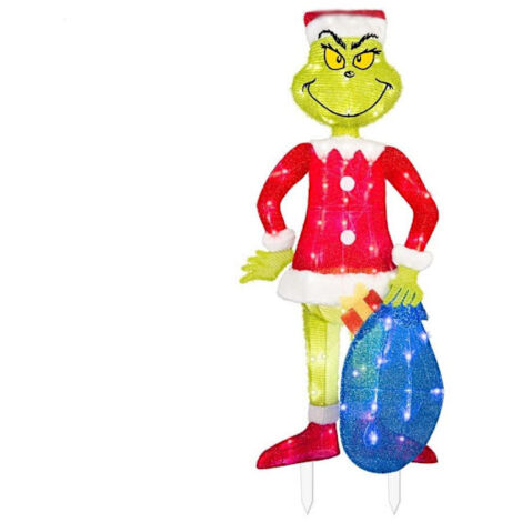 Panneaux de décoration de jardin de Noël Grinch 4-FF-4-AquaForge