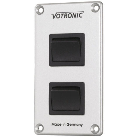 Panneaux électriques Panneau 2x16 A S - 2 Interrupteurs - Votronic