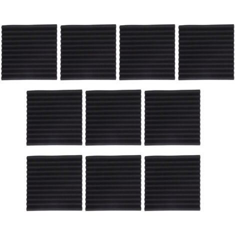 Panneaux en Mousse Insonorisants pour Murs, 10 Panneaux Acoustiques Panneaux Insonorisants pour Murs Panneaux D'amortissement du Son 11,8 X 11,8 X 1 Pouces Cales de Studio