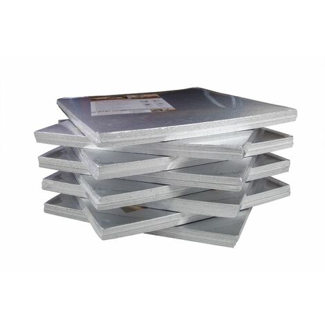 main image of "Panneaux isolants avec feuille d'aluminium | isolation des murs | 50x50cm | THERMO-STOP 4"