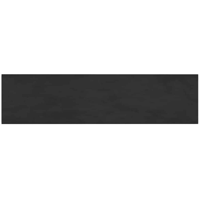 Vidaxl - Panneaux muraux 12 pcs Noir 60x15 cm Velours 1,08 m²