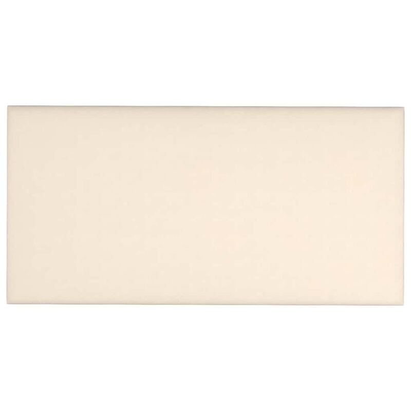 Vidaxl - Panneaux muraux 12 pcs Crème 60x30 cm Velours 2,16 m²