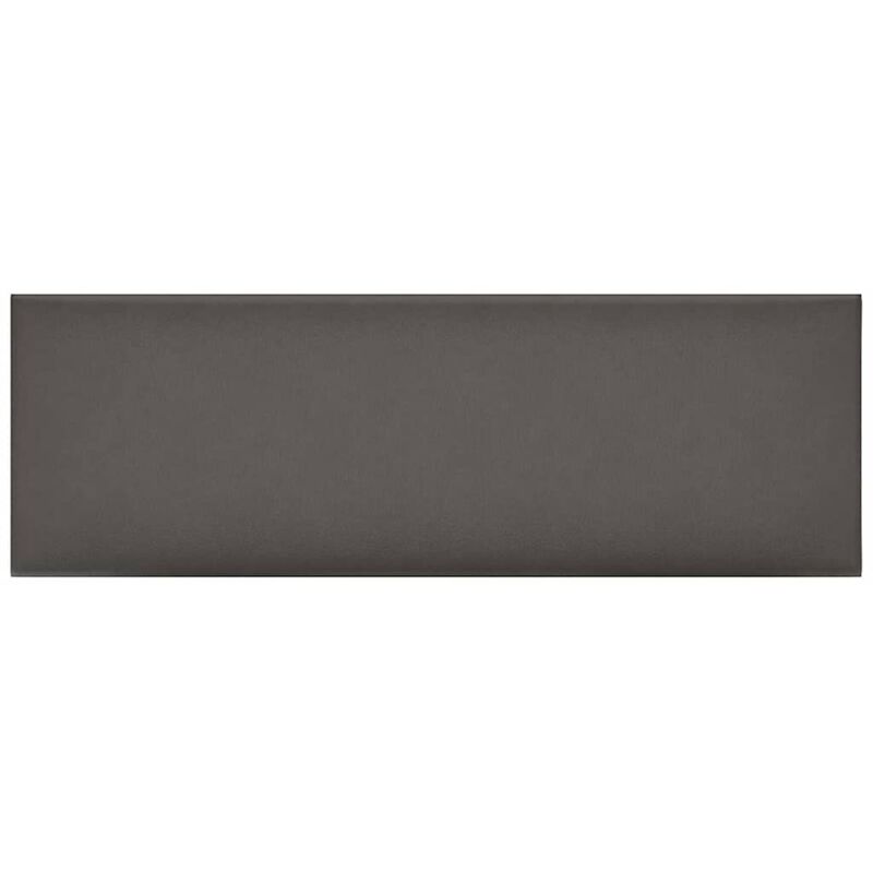 Vidaxl - Panneaux muraux 12 pcs Gris 90x30 cm Similicuir 3,24 m²