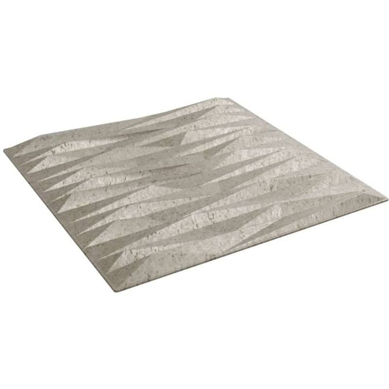 Vidaxl - Panneaux muraux 12 pcs béton 50x50 cm xps 3 m² pierre