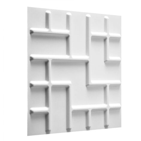 Panneau Mural 3d WallArt Panneau Mur 3D Tetris 3m²