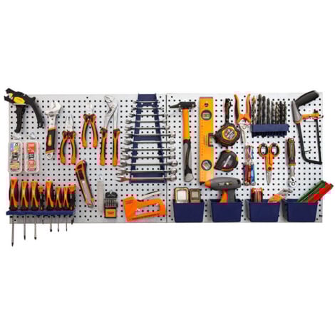 FISCHER DAREX Panneaux muraux acier pour rangement outils