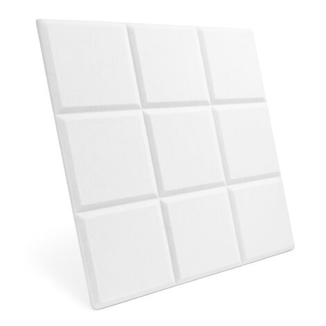 PANNEAUX MURAUX EN FEUTRE 3D appui-tête carré autocollant acoustique doux