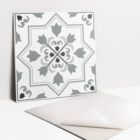 Pannelli da Parete Autoadesivi – Decorativi - Parete Piastrelle – 9 Pezzi Piastrelle – 9x30x30 cm - Ornamento Grigio