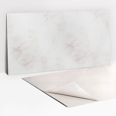 Pannelli da Parete Autoadesivi – Decorativi - Parete Piastrelle - Pannello Murale – 100x50 cm - Delicato Marmo Chiaro