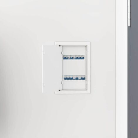 Pannelli di Accesso 2 pcs Bianco 15 x 23 cm Plastica ABS vidaXL