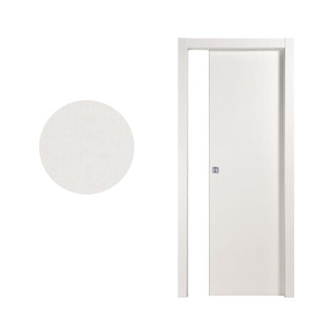 Porta Scorrevole Interna Reversibile MICROTEC Mdf Bianco h. 210 cm - 4 Dimensioni