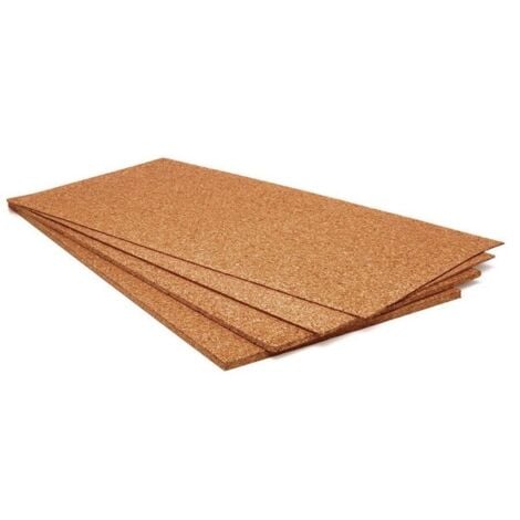 BRICO LEGNO STORE Pannelli sughero supercompresso mm 10 x 610 x 915 isolamento termico acustico